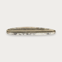 GlobeWest Rufus Irregular Oval Tray - Multi Travertine