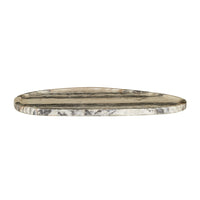 GlobeWest Rufus Irregular Oval Tray - Multi Travertine
