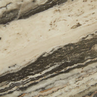 GlobeWest Rufus Irregular Oval Tray - Multi Travertine