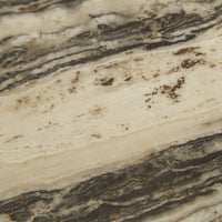 GlobeWest Rufus Irregular Oval Tray - Multi Travertine