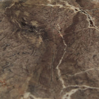 GlobeWest Rufus Irregular Round Tray - Tawny Marble