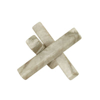 GlobeWest Rufus Juniper Sculpture - Armani Marble