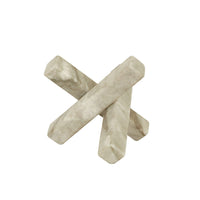 GlobeWest Rufus Juniper Sculpture - Armani Marble