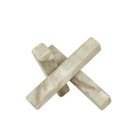 GlobeWest Rufus Juniper Sculpture - Armani Marble