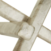 GlobeWest Rufus Juniper Sculpture - Armani Marble