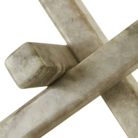 GlobeWest Rufus Juniper Sculpture - Armani Marble