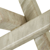 GlobeWest Rufus Juniper Sculpture - Armani Marble