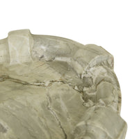 GlobeWest Rufus Link Oval Tray - Rainforest Marble
