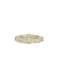 GlobeWest Rufus Link Round Tray - Rainforest Marble