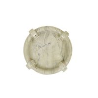 GlobeWest Rufus Link Round Tray - Rainforest Marble