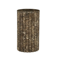 GlobeWest Rufus Ribbs Low Plinth - Emperador
