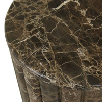 GlobeWest Rufus Ribbs Low Plinth - Emperador