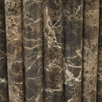 GlobeWest Rufus Ribbs Tall Plinth - Emperador