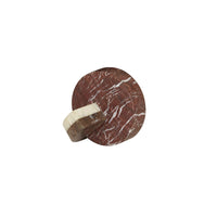GlobeWest Rufus Sol Sculpture - Blush Mixed Marble
