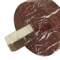 GlobeWest Rufus Sol Sculpture - Blush Mixed Marble