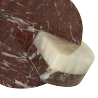 GlobeWest Rufus Sol Sculpture - Blush Mixed Marble