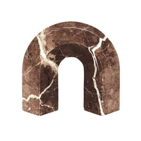 Norsu Interiors Rufus Vault Sculpture - Carmine Marble - W225 x D85 x H210mm