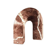 Norsu Interiors Rufus Vault Sculpture - Carmine Marble - W225 x D85 x H210mm
