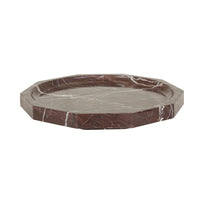 GlobeWest Rufus Zenith Tray - Rosso Marble