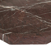 GlobeWest Rufus Zenith Tray - Rosso Marble