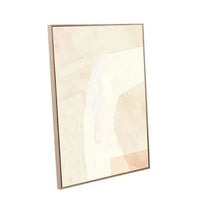 GlobeWest Sunbeam hand-painted wall art in honey sepia with earthy tones and natural Victorian Ash frame from Sunstream Collection