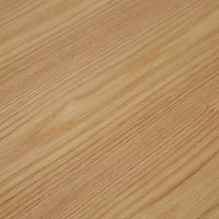 GlobeWest Benjamin Ripple Desk - Natural Ash