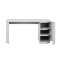 GlobeWest Orson Round Desk - Powder Blue