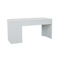 GlobeWest Orson Round Desk - Powder Blue