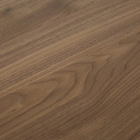 GlobeWest Seb Oval Desk - Walnut