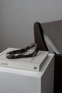 CoTheory Meridian Rope Sculpture - Brown Emperador