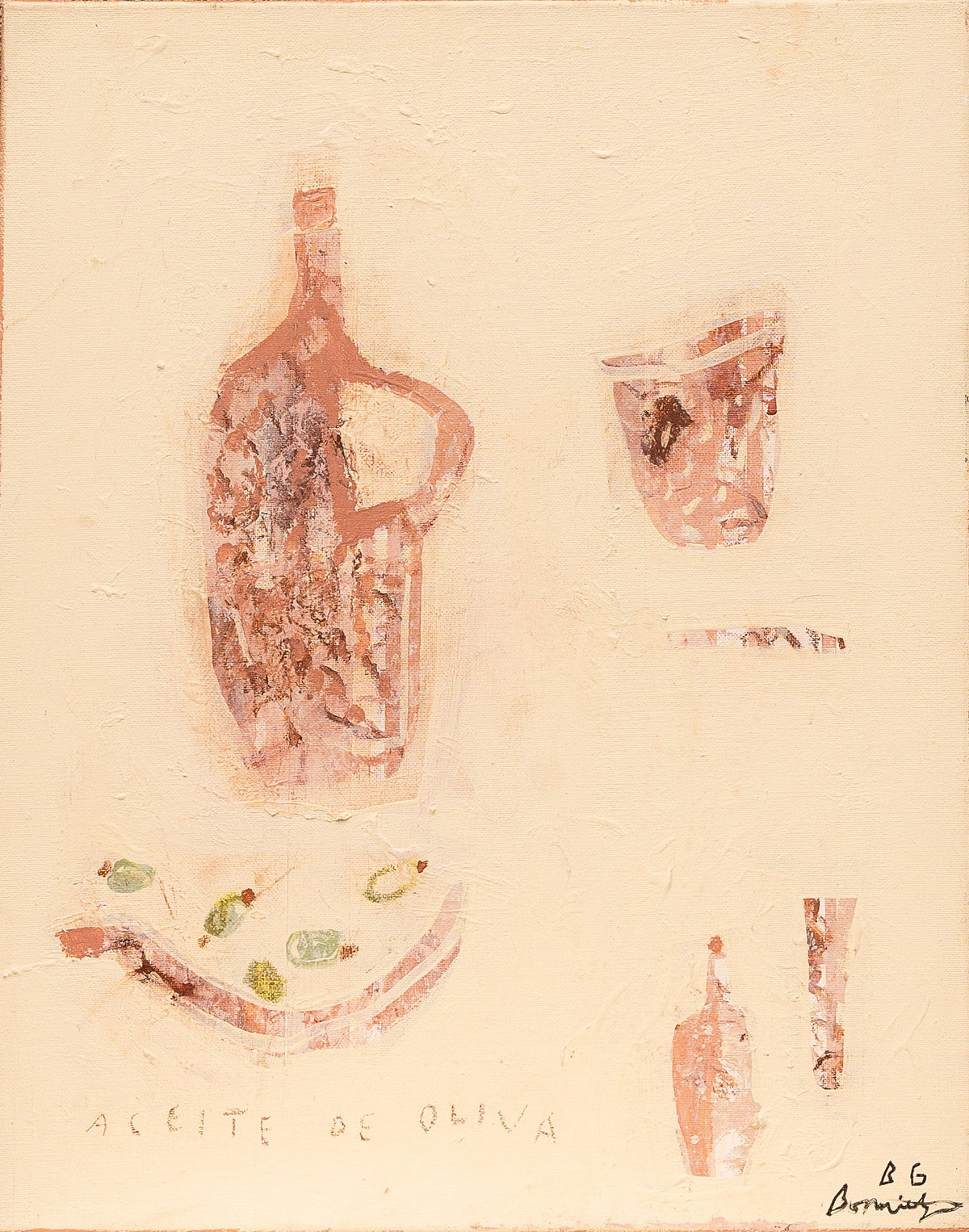 Bonnie Gray limited edition print - Lampara Oil Lamp