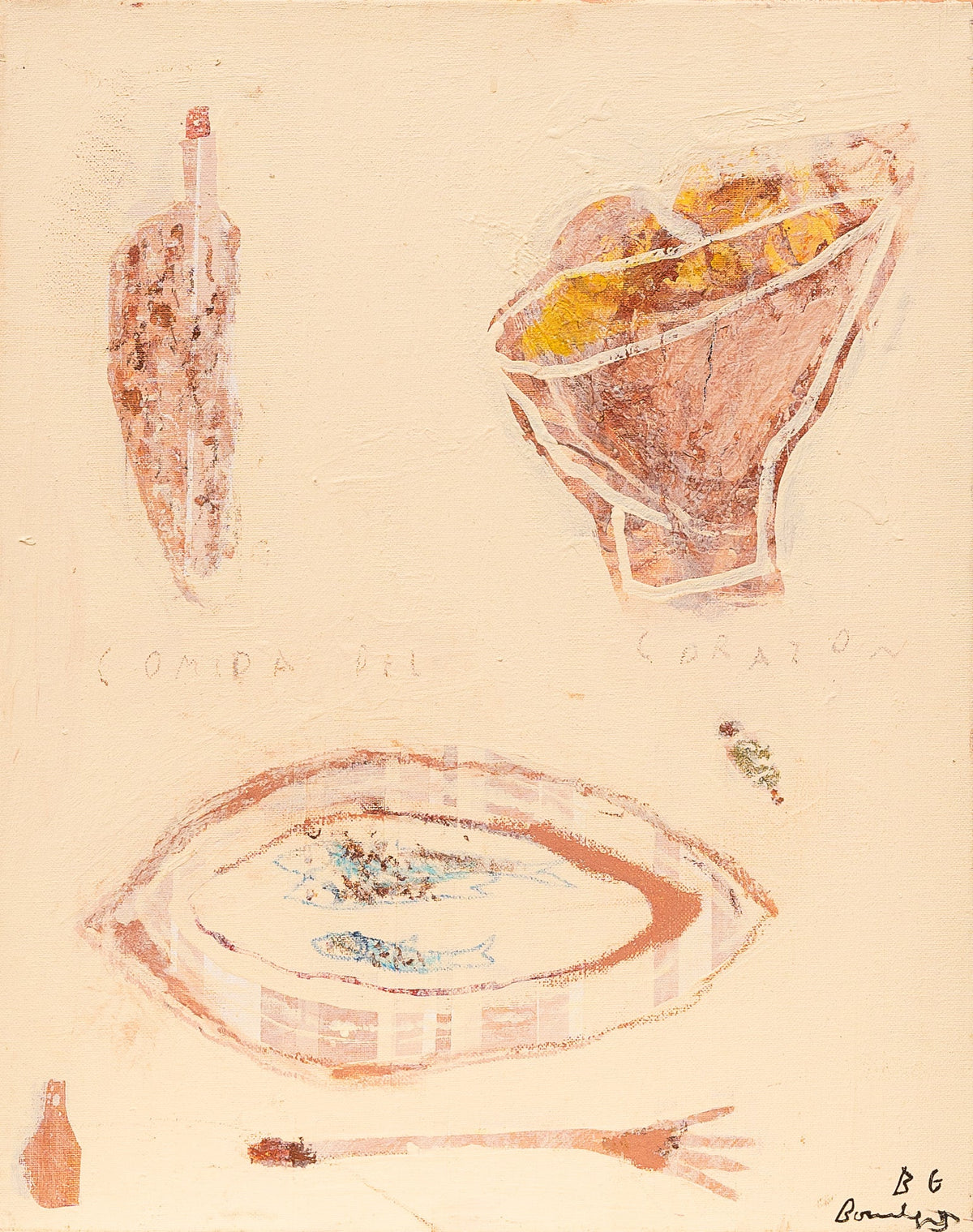 Bonnie Gray limited edition print - Lampara Sardines