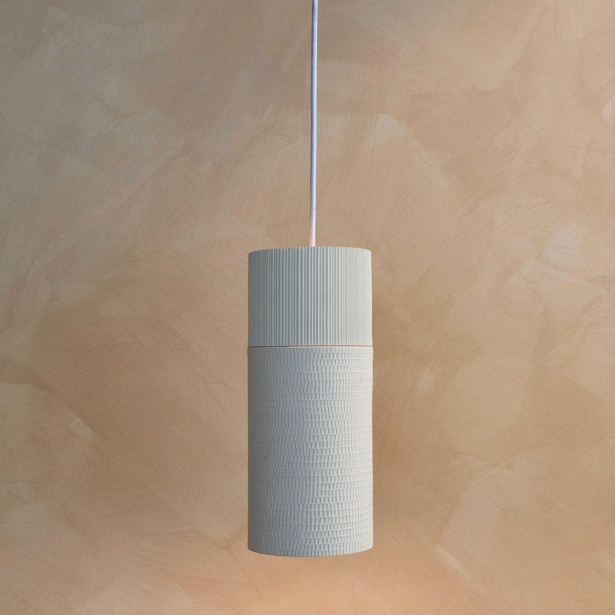 klaylife Pendants POTT Lighting Terra Hanging Pendant - Two Piece, Combo White