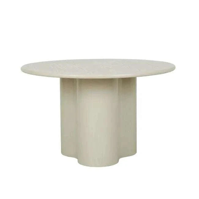 Globe West Dining Tables Globe West Artie Wave Dining Table, Putty