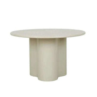 Globe West Dining Tables Globe West Artie Wave Dining Table, Putty