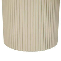 Globe West Dining Tables Globe West Benjamin Ripple Oval Dining Table, Putty