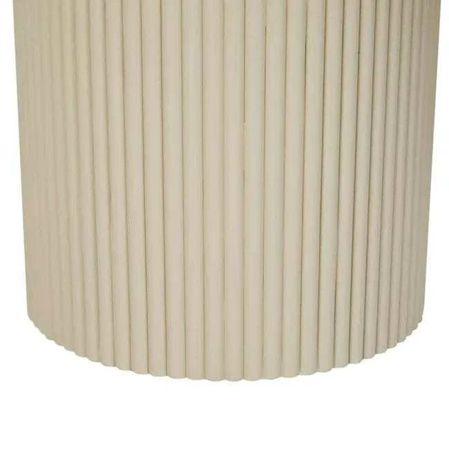 Globe West Dining Tables Globe West Benjamin Ripple Oval Dining Table, Putty