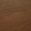 Close-up of smoked ash oak veneer surface on GlobeWest Bloom Oval Dining Table