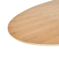 Globe West Dining Tables Globe West Classique Oval Dining Table, Natural Ash