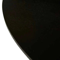 Globe West Dining Tables Globe West Classique Round Dining Table, Matte Dark Oak