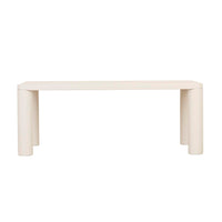 GlobeWest Frankie Dining Table - Fossil
