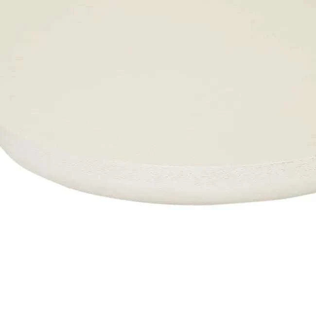 GlobeWest Leon Dining Table in porcelain with soft rounded corners and bold fluted pillar legs, seating up to 10.