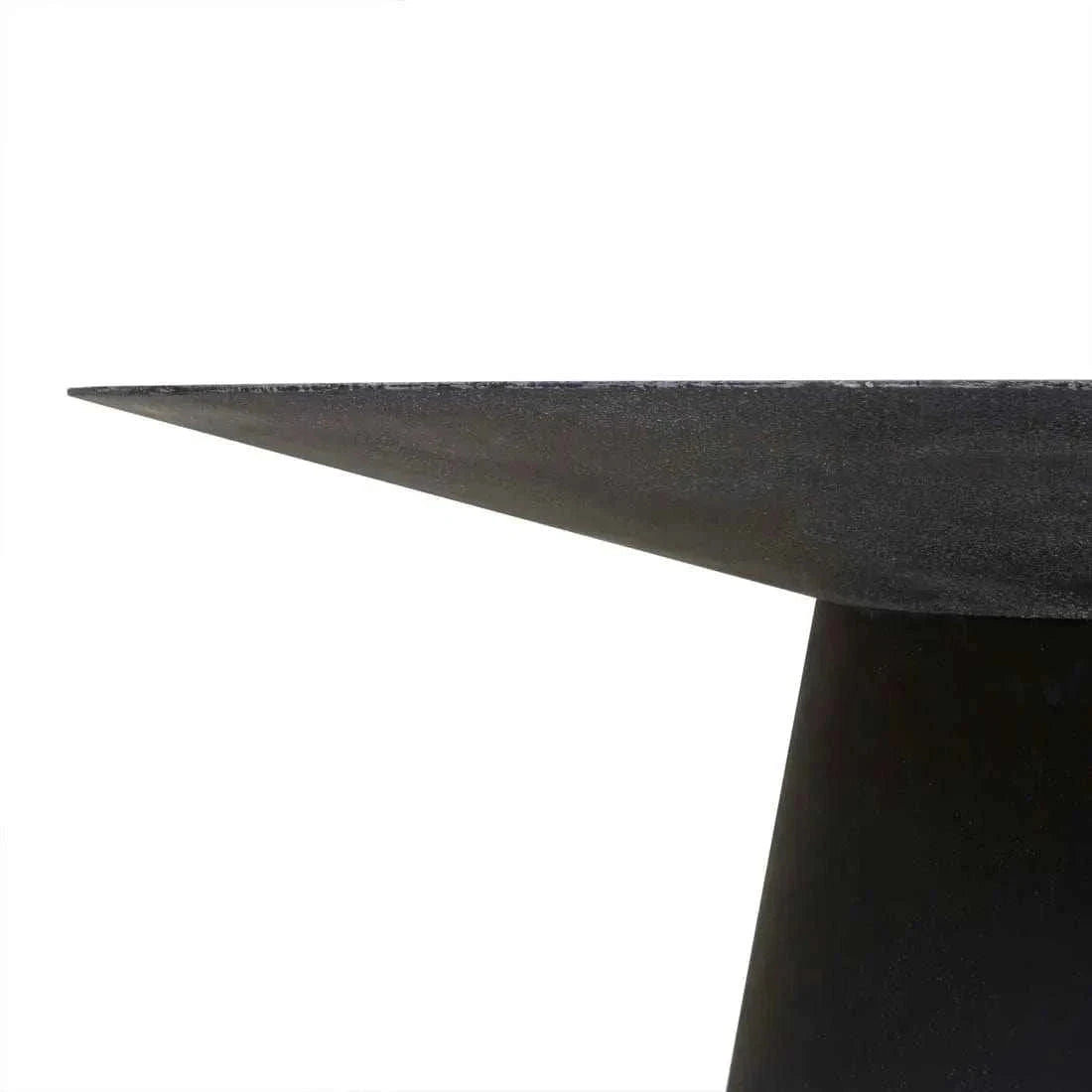 Globe West Dining Tables Globe West Livorno Round Dining Table (Indoor/Outdoor) - Black Speckle