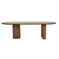 Globe West Dining Tables Globe West Seb Oval Dining Table, Walnut (Various Sizes)