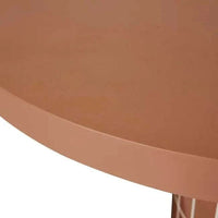 Globe West Coffee Tables Globe West Seville Tile Oval Dining Table, Burnt Sienna