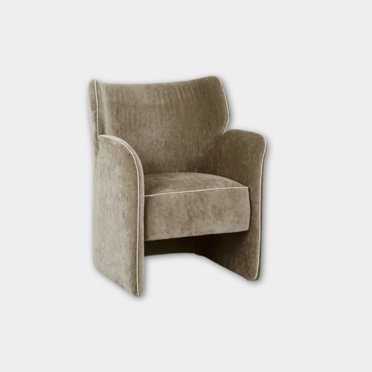 Globe West Occasional Chairs GlobeWest Ruben Occasional Chair - Soft Russet - Barley