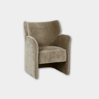 Globe West Occasional Chairs GlobeWest Ruben Occasional Chair - Soft Russet - Barley