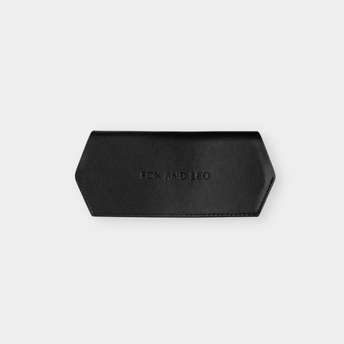 Fox and Leo Sunglasses Fox and Leo Glasses Case, Black