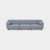 Globe West Occasional Chairs Custom Juno Cloud Modular Sofa - Vista Blue