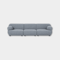 Globe West Occasional Chairs Custom Juno Cloud Modular Sofa - Vista Blue